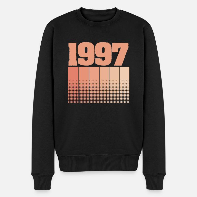 Année 1997 - Pull Premium bio Homme - noir
