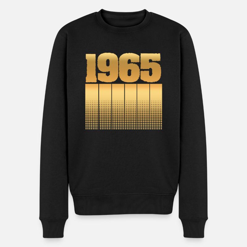 Anniversaire 1965 - Pull Premium bio Homme - noir