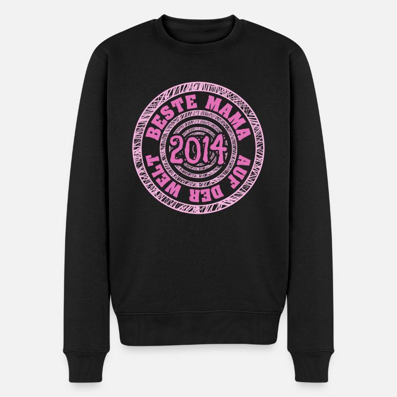 Mama 2014 - Männer Premium Bio Pullover - Schwarz