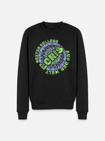 Geschenk für Loris - Männer Premium Bio Pullover - Schwarz