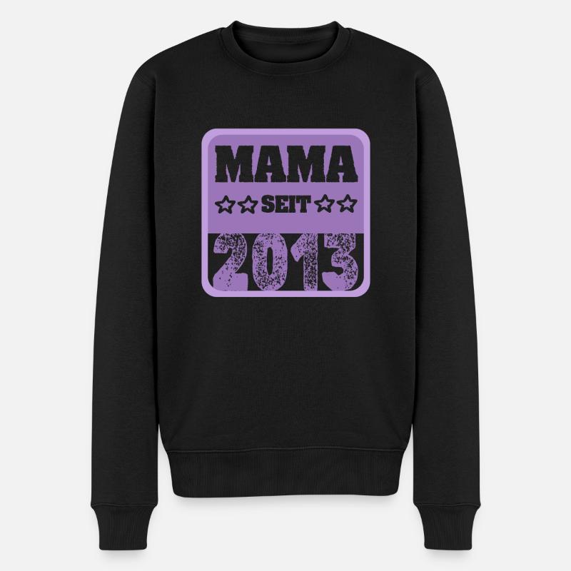 Mutti 2013 - Männer Premium Bio Pullover - Schwarz