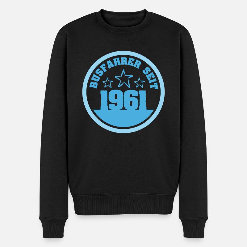 LKW 1961 - Männer Premium Bio Pullover - Schwarz