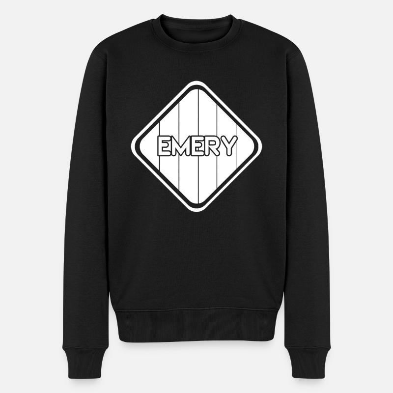 Épouse Emery - Pull Premium bio Homme - noir