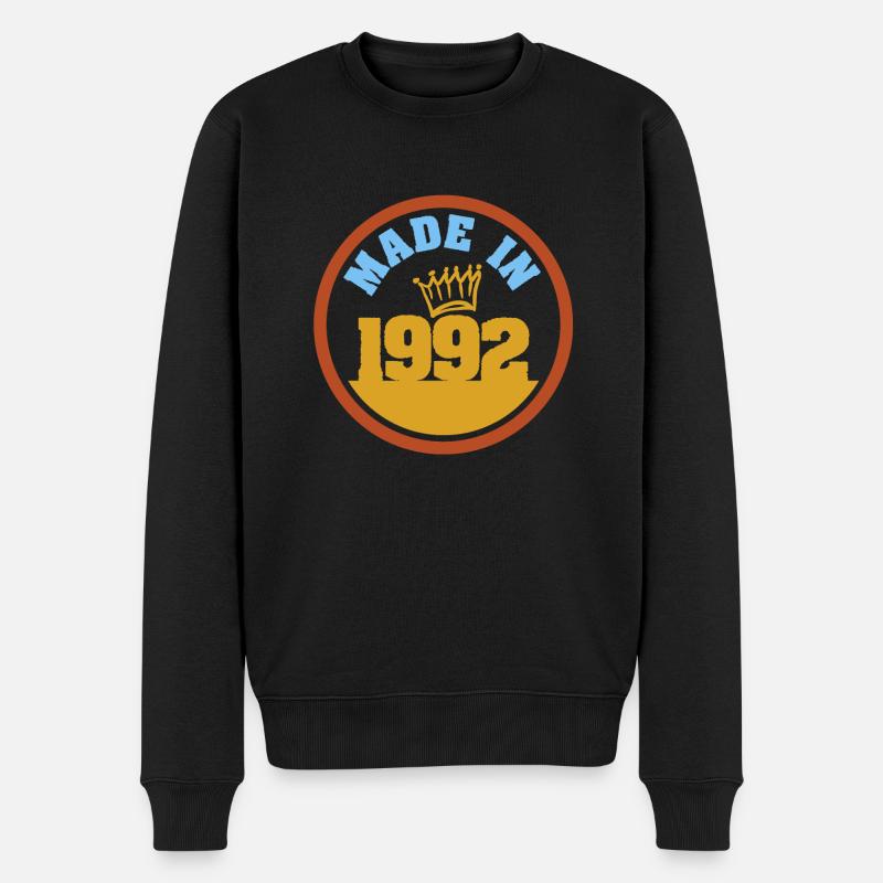 Witzig 1992 - Pull Premium bio Homme - noir