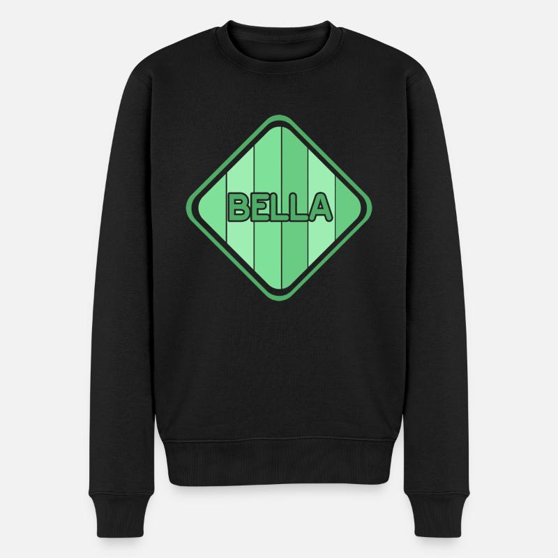 Bella - Pull Premium bio Homme - noir
