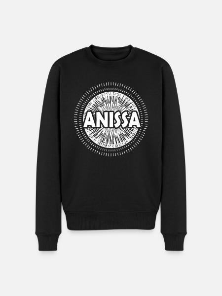 Gift for Anissa - Men's Premium Organic Jumper - black