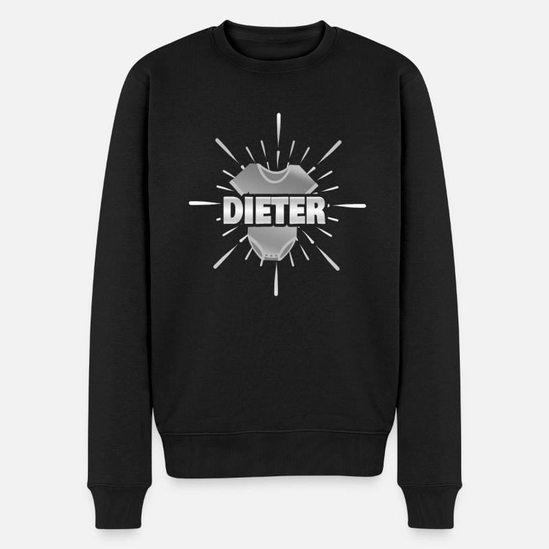 Cadeau pour Dieter - Pull Premium bio Homme - noir