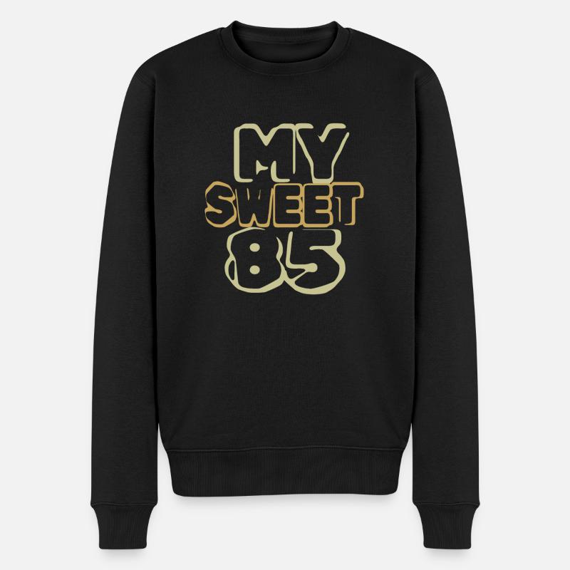 Süß 85 - Männer Premium Bio Pullover - Schwarz