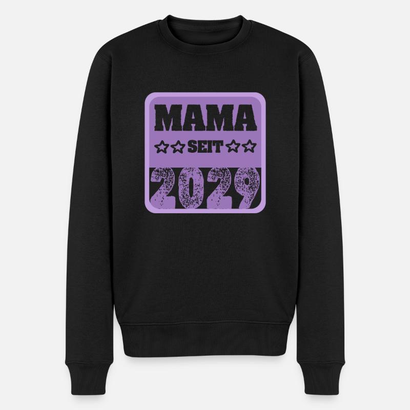 2029 - Männer Premium Bio Pullover - Schwarz