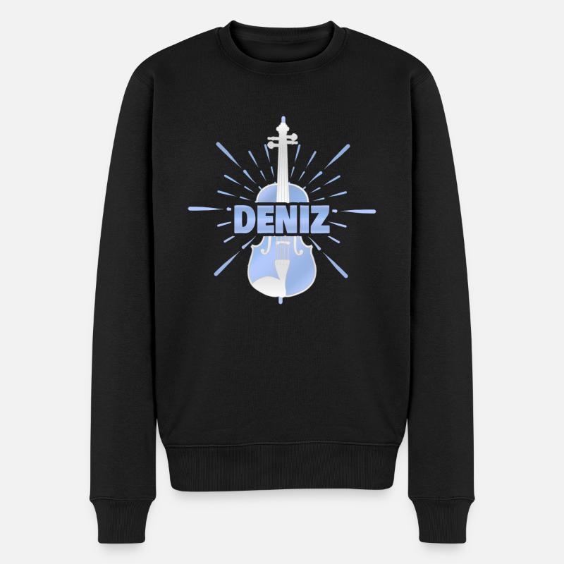 Cadeau pour Deniz - Pull Premium bio Homme - noir