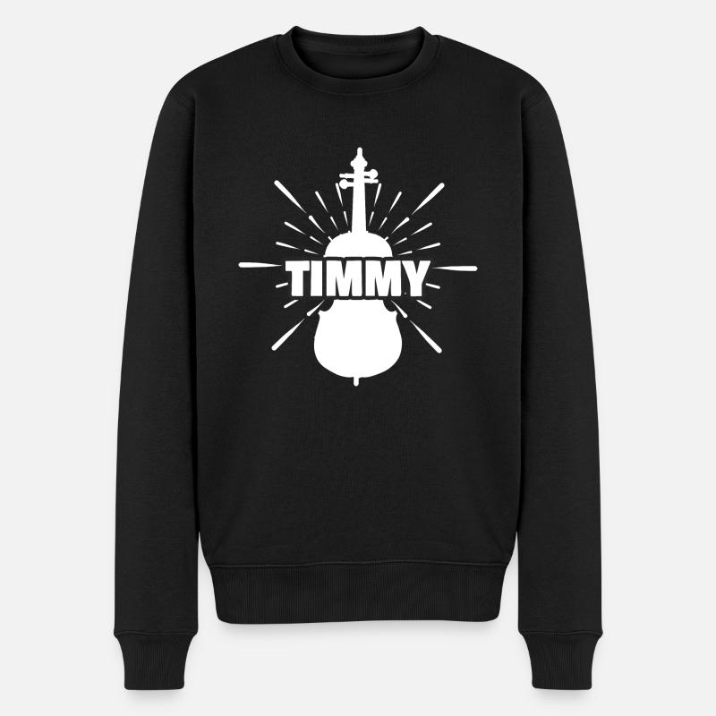 Timmy - Pull Premium bio Homme - noir