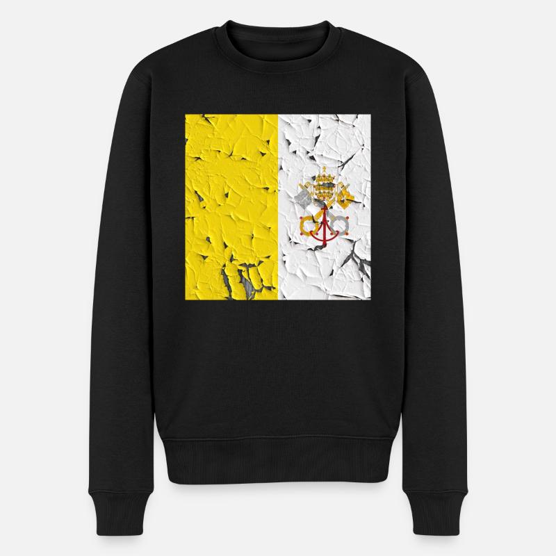 Cité du Vatican Cité du Vatican - Pull Premium bio Homme - noir