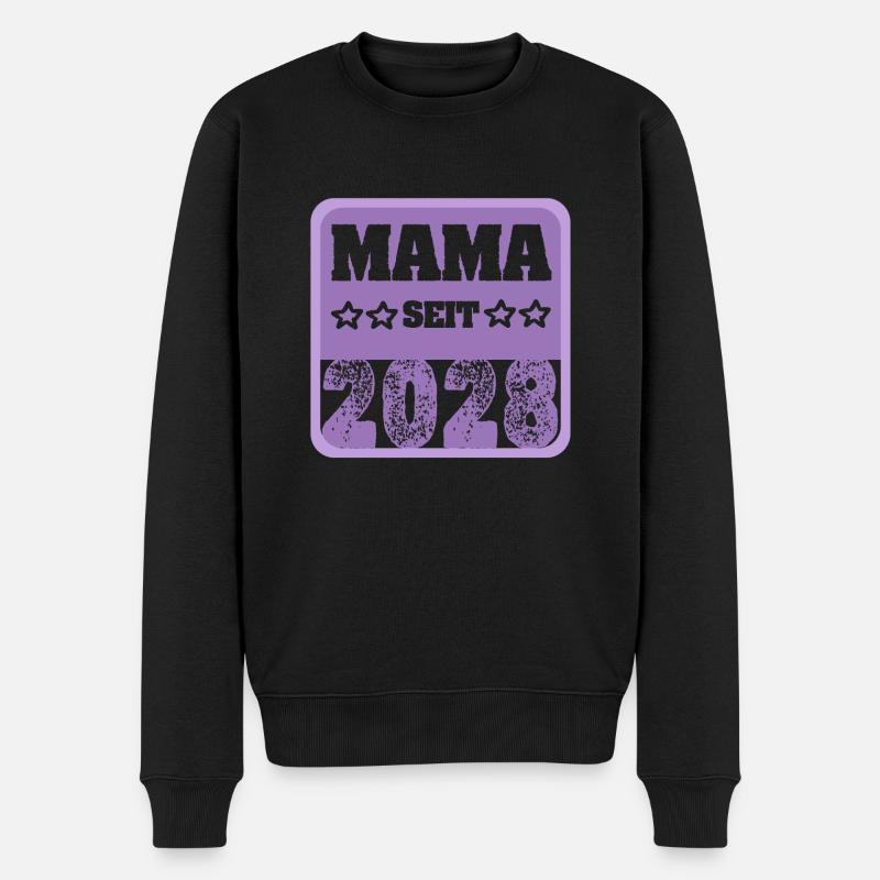 2028 - Männer Premium Bio Pullover - Schwarz