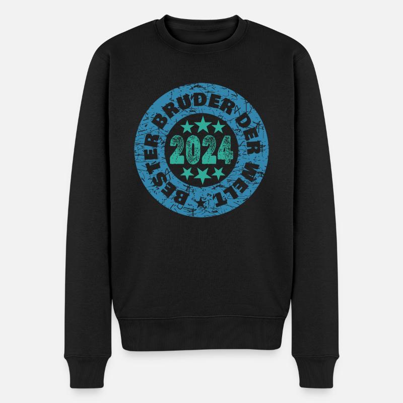 Frère 2024 - Pull Premium bio Homme - noir