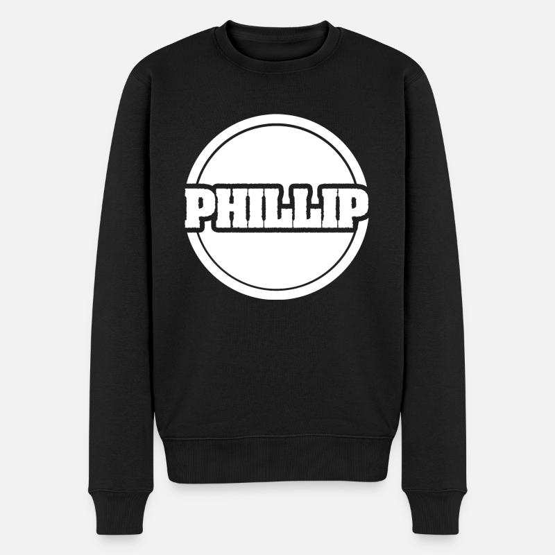 Cadeau pour Phillip - Pull Premium bio Homme - noir