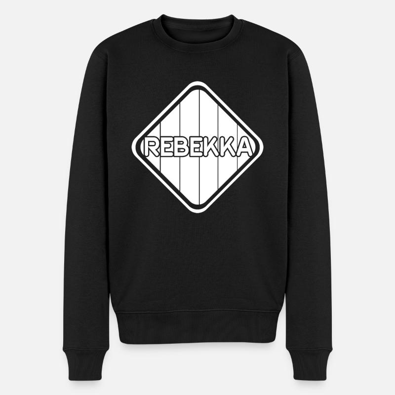 Rebecca - Pull Premium bio Homme - noir