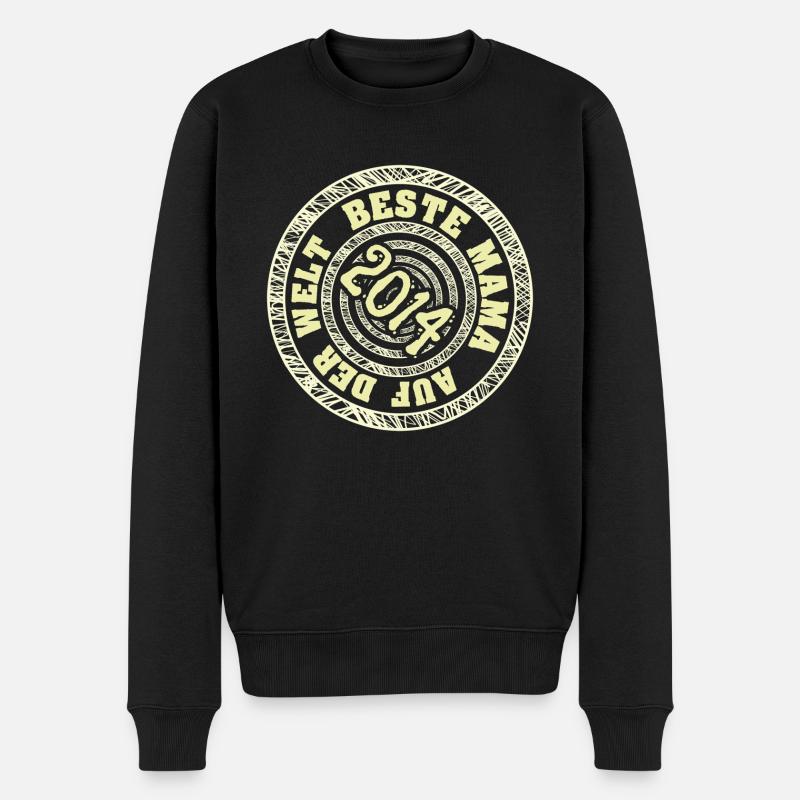 Mama 2014 - Männer Premium Bio Pullover - Schwarz