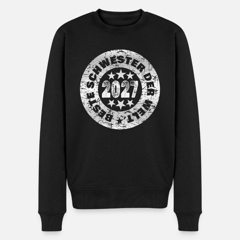 Sœur 2027 - Pull Premium bio Homme - noir