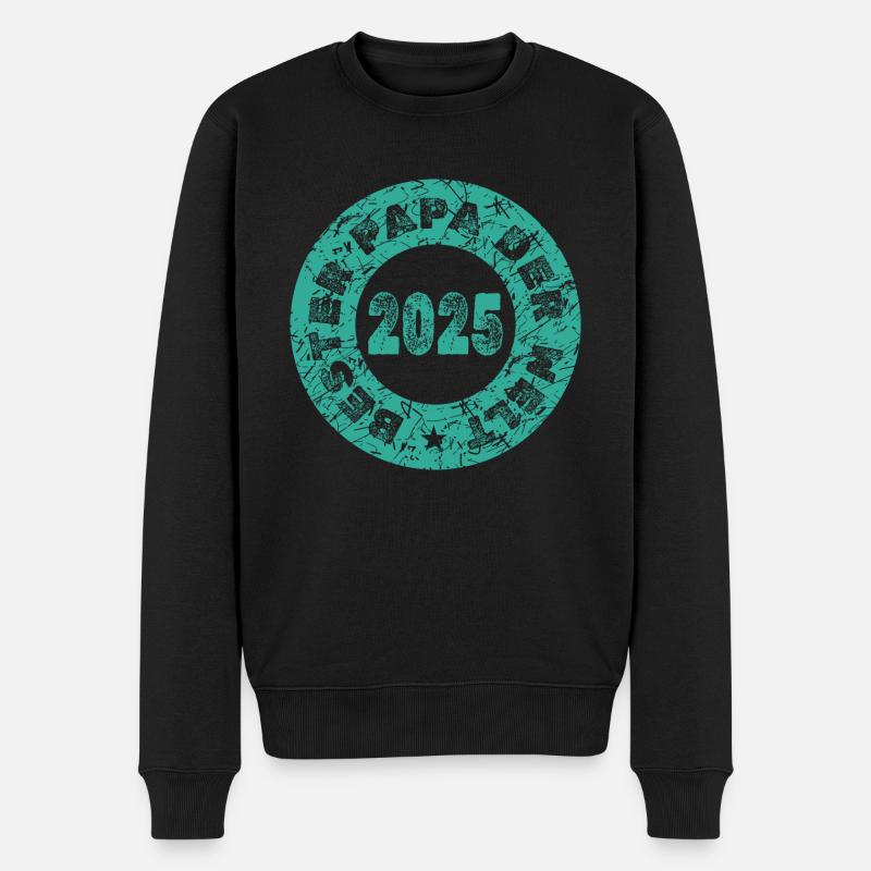 Papa 2025 - Pull Premium bio Homme - noir