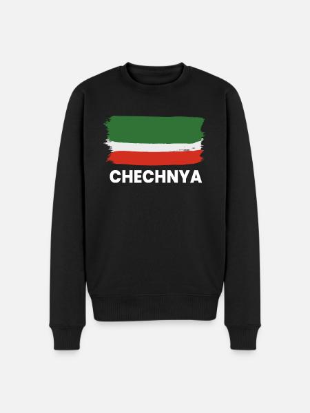 Chechnya Chechen Chechnya Chechens - Men's Premium Organic Jumper - black