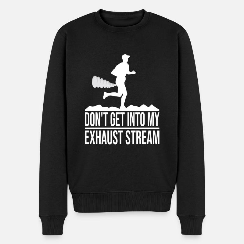 Marathon - Pull Premium bio Homme - noir