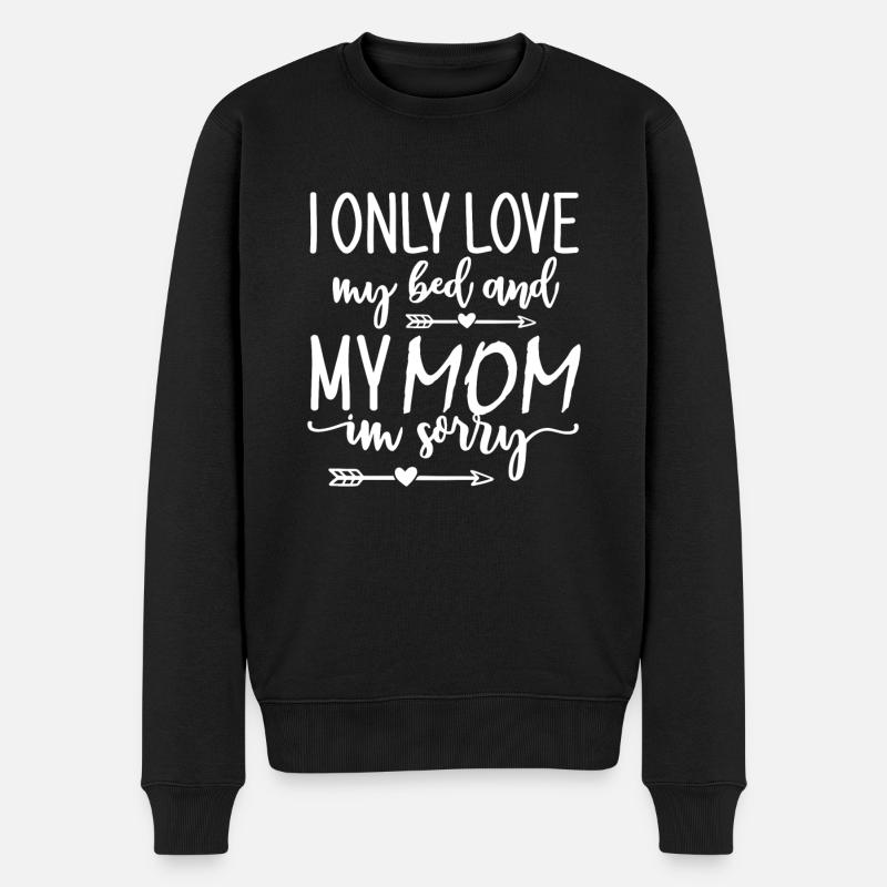 Baby - Männer Premium Bio Pullover - Schwarz