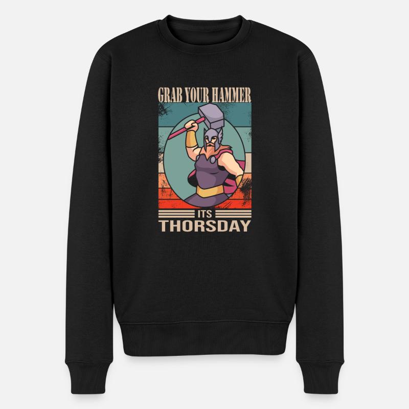 Viking - Pull Premium bio Homme - noir