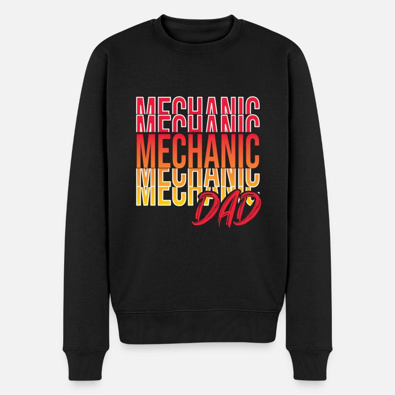 Mécanicien automobile - Pull Premium bio Homme - noir