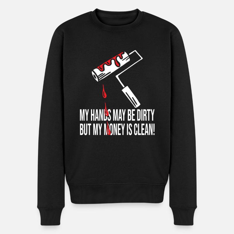 Peintre - Pull Premium bio Homme - noir