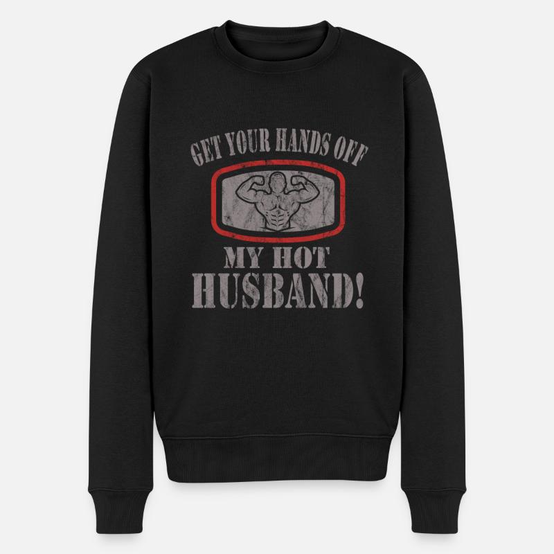 Bodybuilding - Männer Premium Bio Pullover - Schwarz