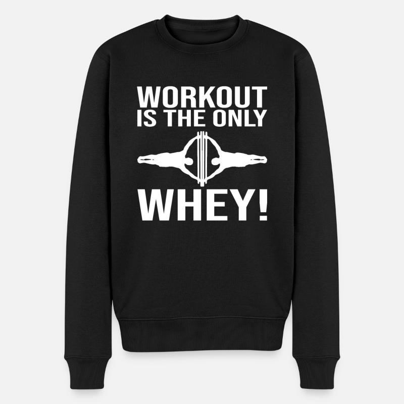 Entraînement en circuit - Pull Premium bio Homme - noir