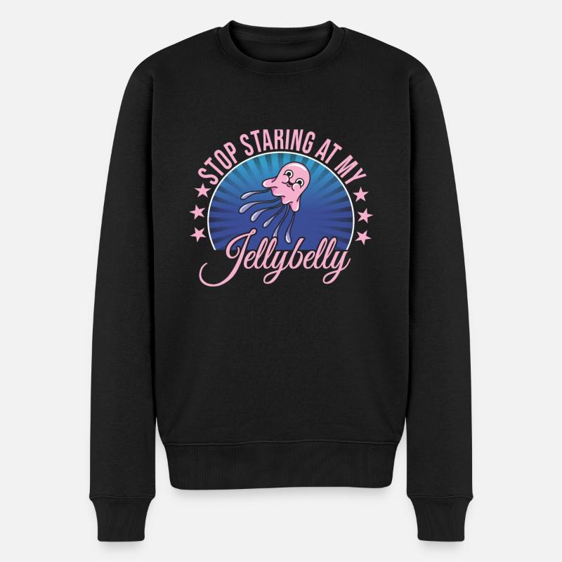 Jelly Whisperer - Männer Premium Bio Pullover - Schwarz