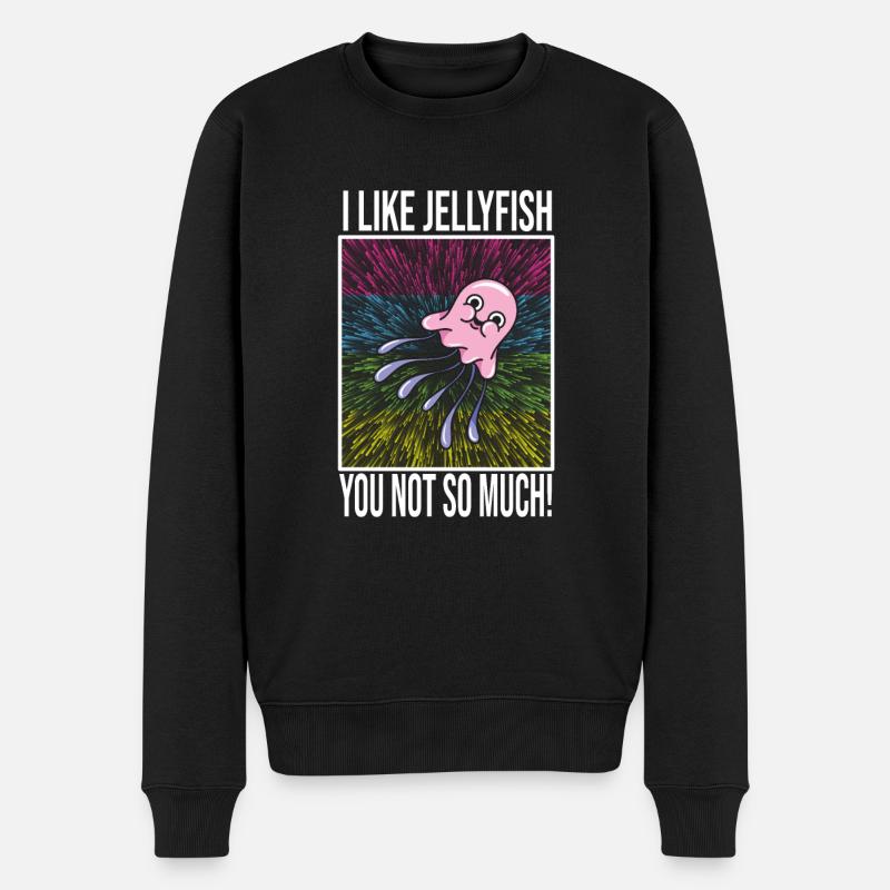 Jelly Whisperer - Männer Premium Bio Pullover - Schwarz