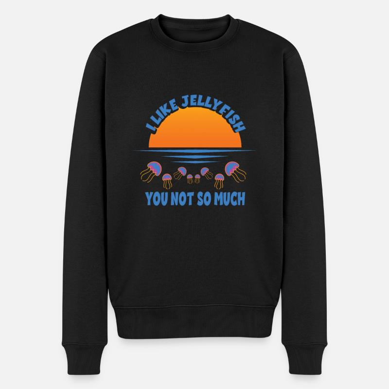 Jelly Whisperer - Männer Premium Bio Pullover - Schwarz
