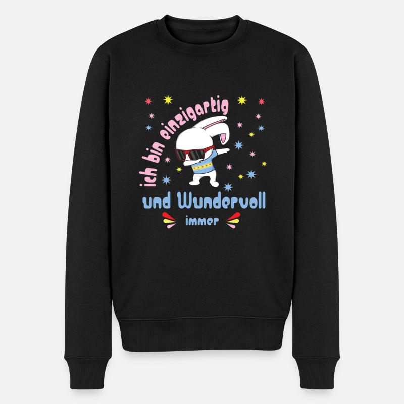 Malle - Männer Premium Bio Pullover - Schwarz
