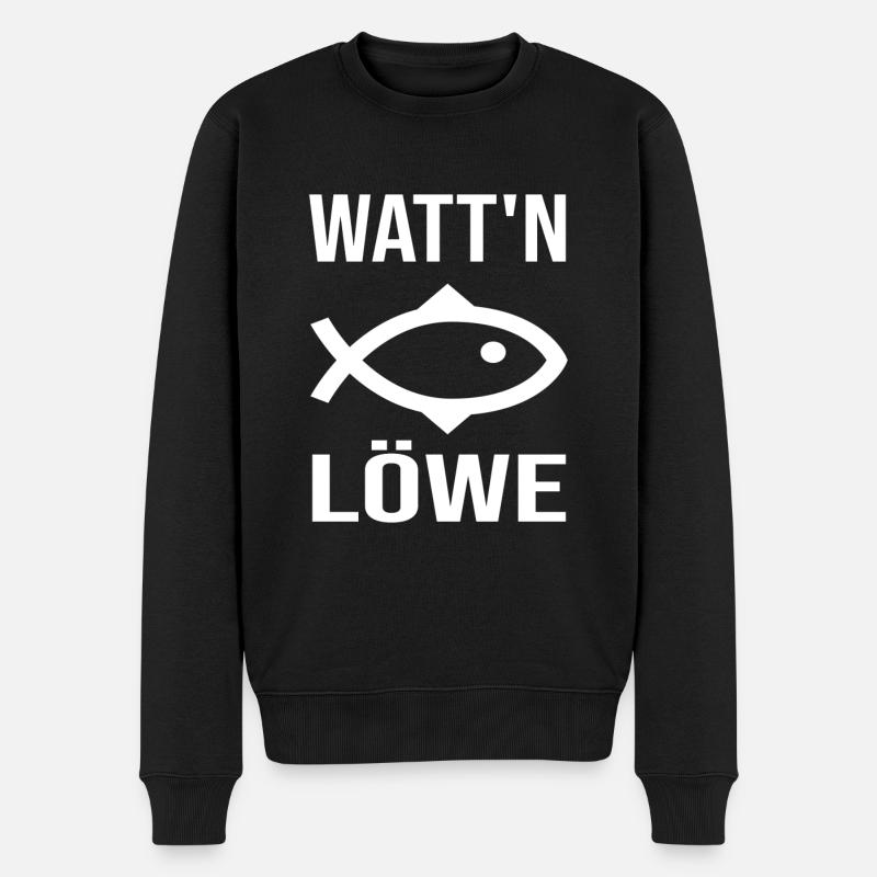 Pêche - Pull Premium bio Homme - noir