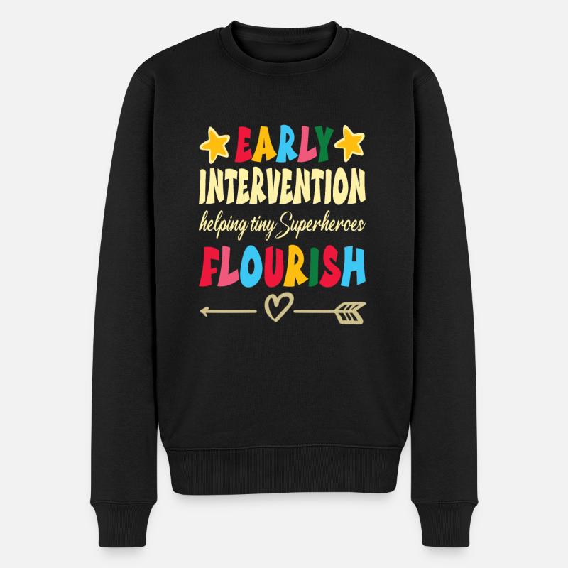 École maternelle - Pull Premium bio Homme - noir
