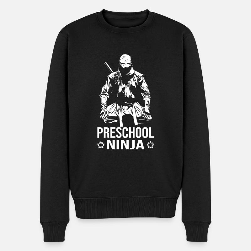 École maternelle - Pull Premium bio Homme - noir