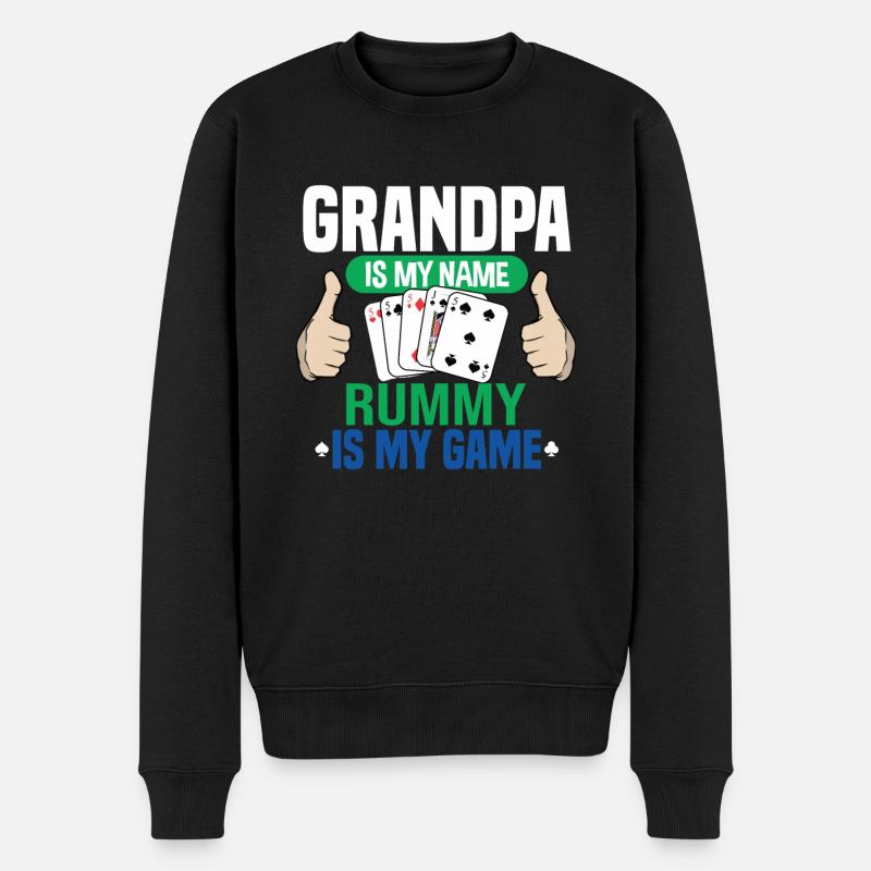 Rami - Pull Premium bio Homme - noir