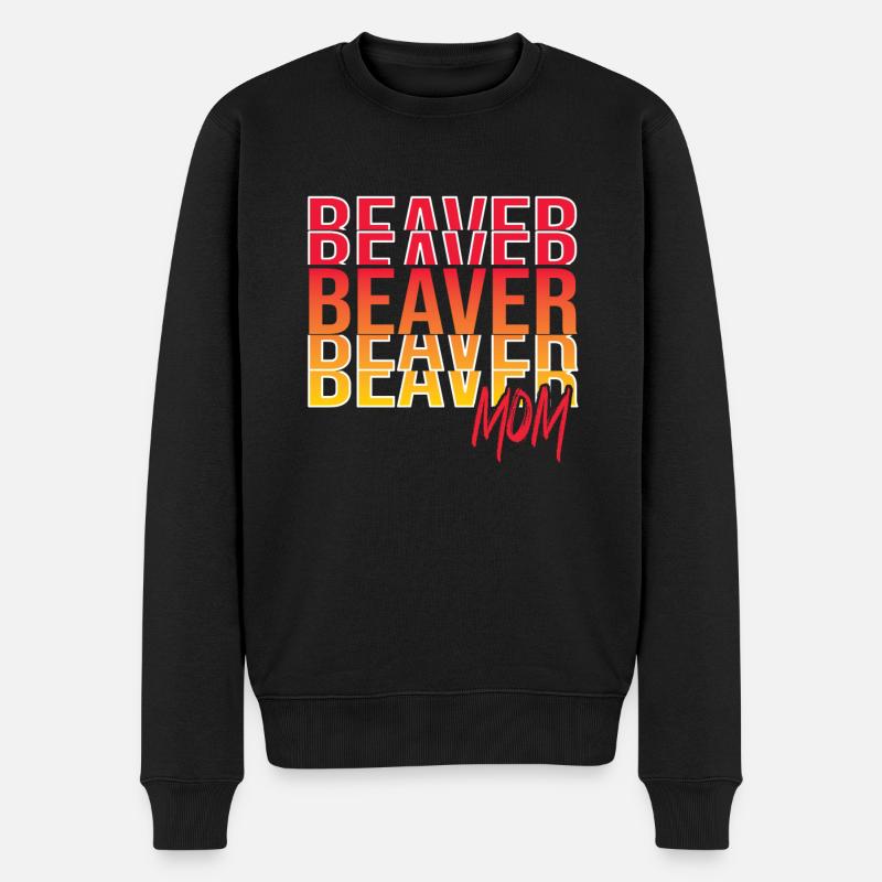 Biber - Männer Premium Bio Pullover - Schwarz
