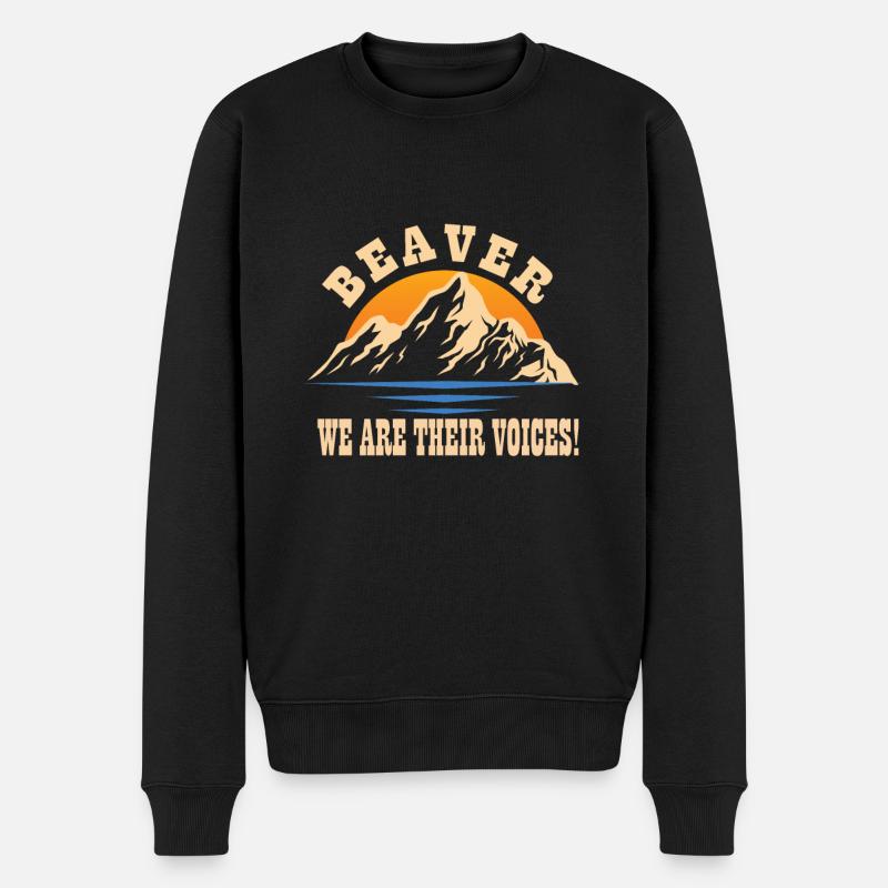 Castor - Pull Premium bio Homme - noir