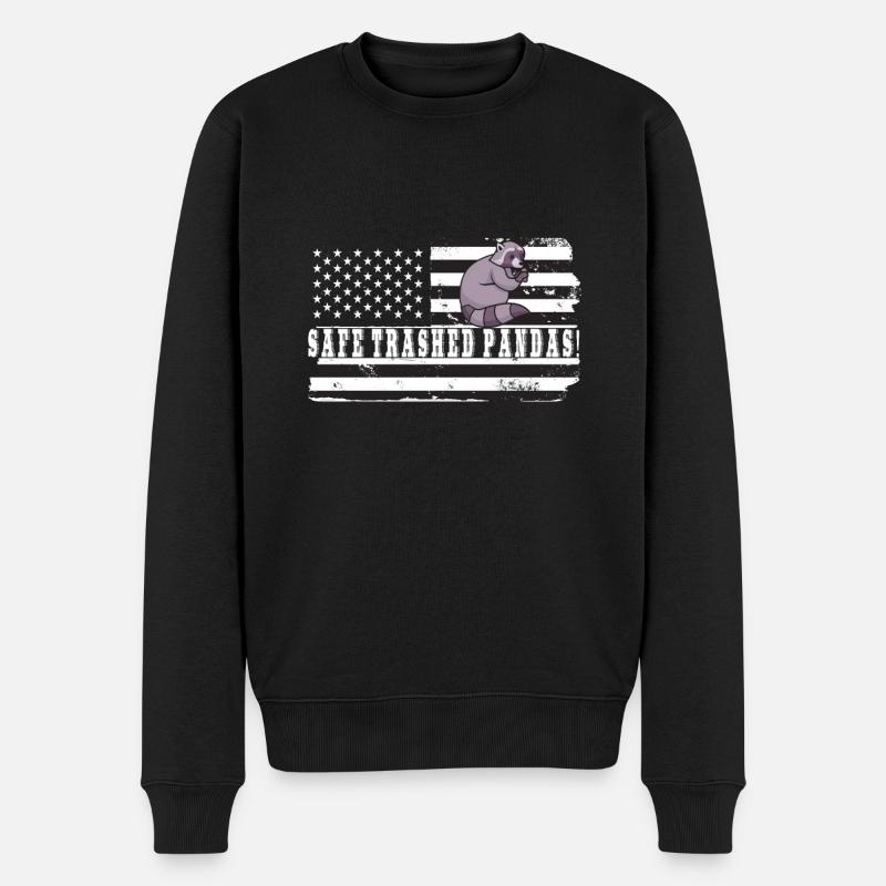 Raton laveur - Pull Premium bio Homme - noir