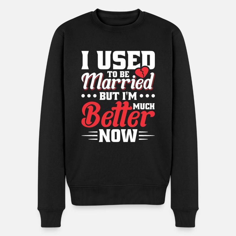 Mariage - Pull Premium bio Homme - noir