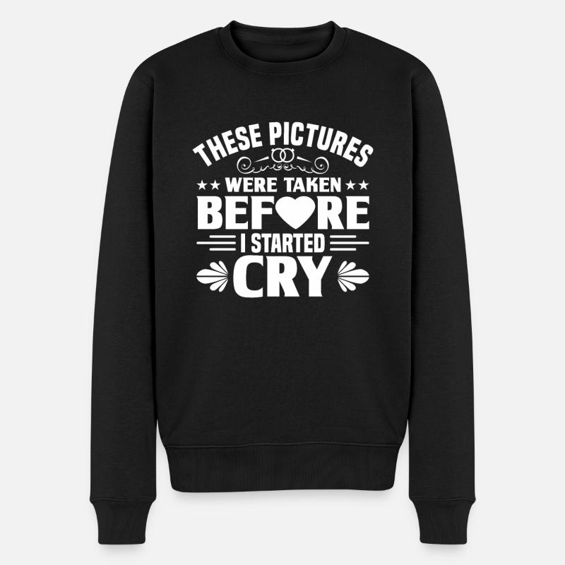 Mariage - Pull Premium bio Homme - noir