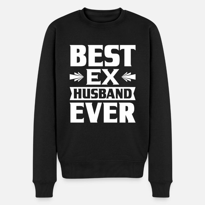 Scheidung - Männer Premium Bio Pullover - Schwarz