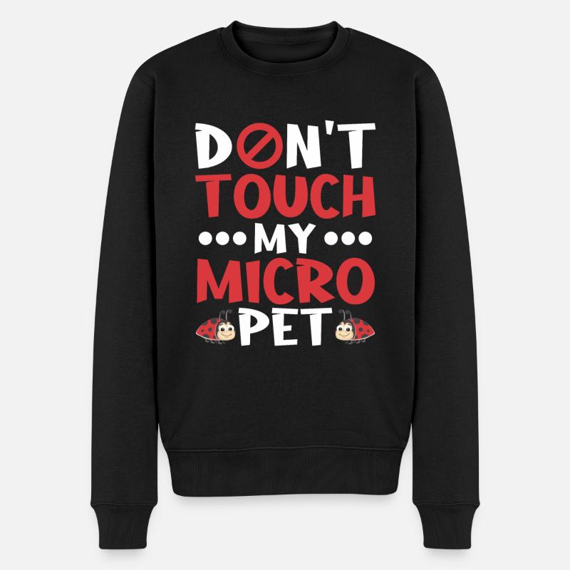 Insectes - Pull Premium bio Homme - noir