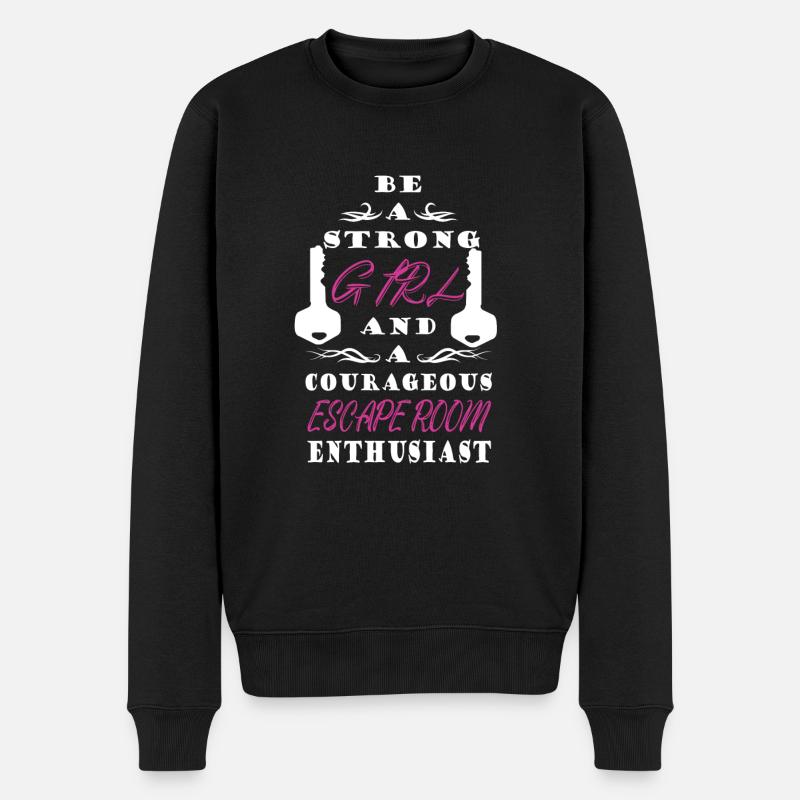 Salle d’évasion - Pull Premium bio Homme - noir