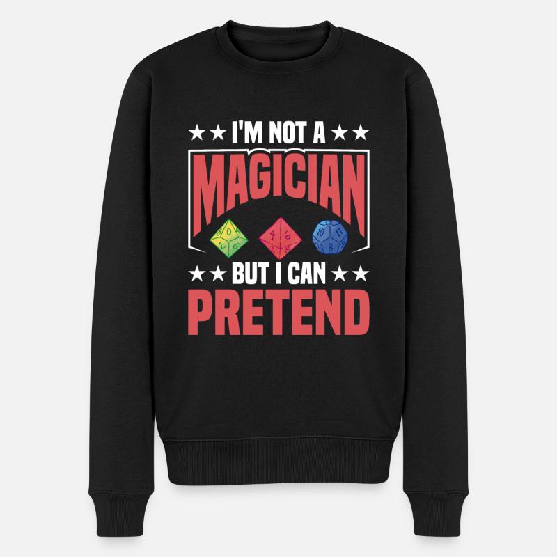 Jeu de rôle - Pull Premium bio Homme - noir