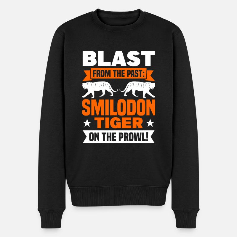 Dino - Pull Premium bio Homme - noir