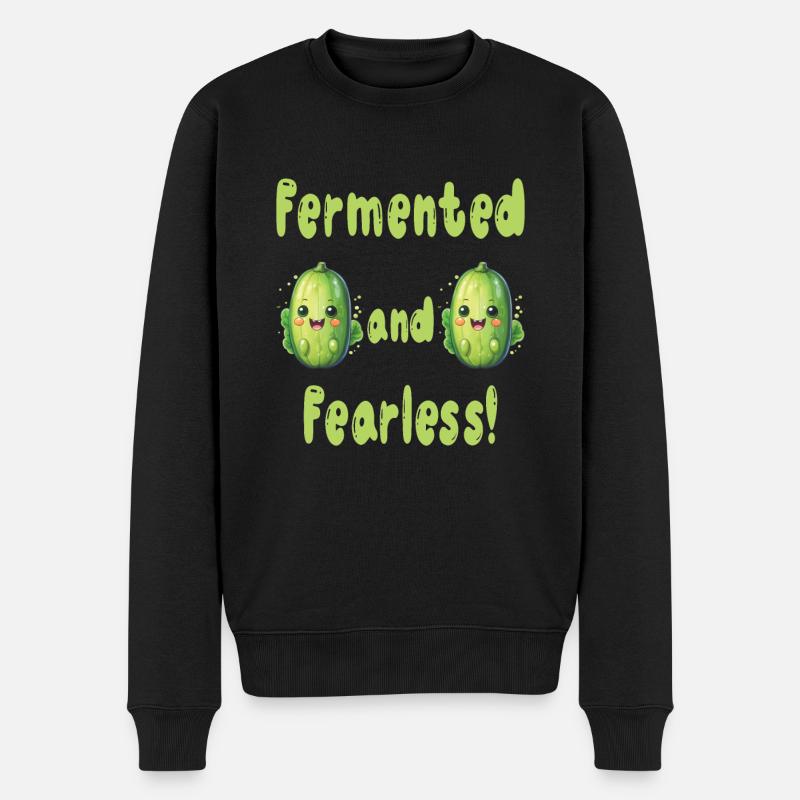 Concombres - Pull Premium bio Homme - noir